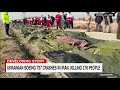 ukrainian plane crashes in iran killing 176 people