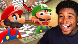 THE HARDEST MARIO TRY NOT TO LAUGH CHALLENGE!