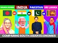 India vs Pakistan vs Bangladesh vs Sri Lanka - Country Comparison 2022