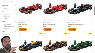 LEGO Formula 1 Speed Champs, Icons, \u0026 Technic thoughts (waiting on LEGO to add City F1)