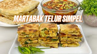 RESEP MARTABAK TELUR SIMPEL MIRIP ABANG ABANG 😍