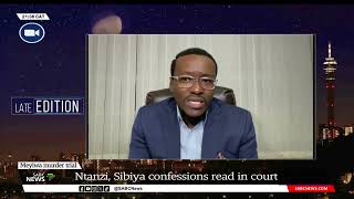 Senzo  Meyiwa Murder Trial | Ntanzi, Sibiya confessions read in court