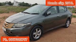 Honda City petrol 2010 model ஞாயிறு தள்ளுபடி விற்பனையில் அபி கார்ஸ் ஆற்காடு