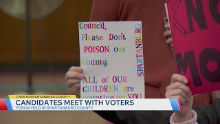 Data centers dominate Spartanburg candidate forum ahead of primary