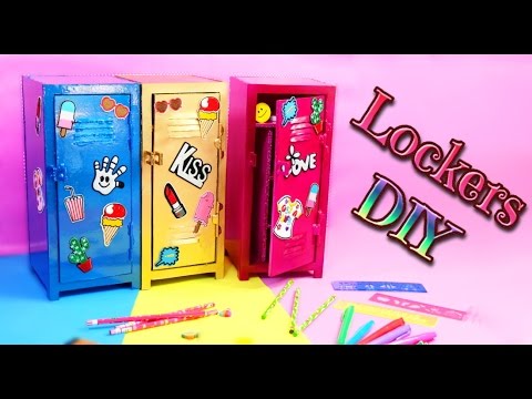 DIY Crafts for Back to School - LOCKER ORGANIZER DIY - Isa ❤️ DIY Crafts for Back to School - LOCKER ORGANIZER DIY - Isa ❤️