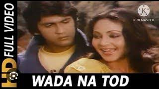 Wada Na Tod | Lata Mangeshkar | Dil Tujhko Diya 1987 Songs | Rati Agnihotri