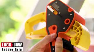 Lockjaw ladder grip safety Device 73 111