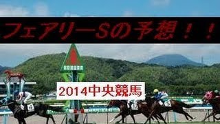 【フェアリーステークス2014】の予想、戸崎、内田は買うべし！！