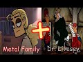 Dr  Livesey Gustav and Sebastian Walk Metal family