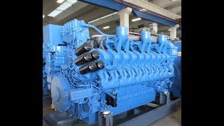 2400 kW - BIG ENGINE START- BIG MTU DIESEL GENERATOR/GENSET - KES ENERGY