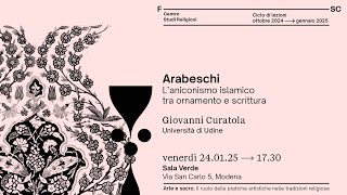 Arabeschi. L’aniconismo islamico tra ornamento e scrittura - Giovanni Curatola