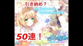 【黒猫のウィズ】引き納め？シャロン＆テオドール狙い！【その光は淡く蒼く】