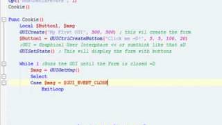 AutoIt tutorial - Making GUI