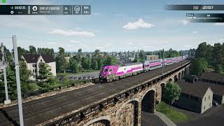 Train Sim World 5® Boston MBTA GE HSP46 Providence Action Preview; Canton Viaduct!