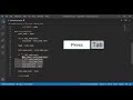 How to indent multiple lines in Visual Studio Code | VS Code | Python | programming | 2021