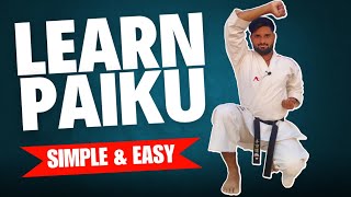 Paiku Tutorial 🥋 Learn Step by Step Kata in Hindi 👊 Karate Roshan Yadav