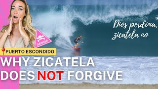 Asked people on the beach WHY Zicatela does NOT forgive? Surfing in Puerto Escondido, Oaxaca, Mexico