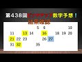 【ロト７当たるかな】第439回のピックアップ数字予想！