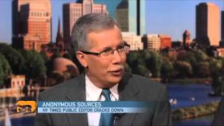 Beat The Press Video: New York Times Public Editor Cracks Down On Confidential Sources