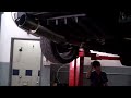 m7 subaru sti s204 catback exhaust with tomei header and catless downpipe