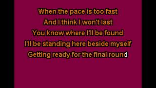 Saga - On the Loose Karaoke