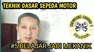 #5 TEKNIK DASAR SEPEDA MOTOR MASIH NGULANG KELISTRIKAN