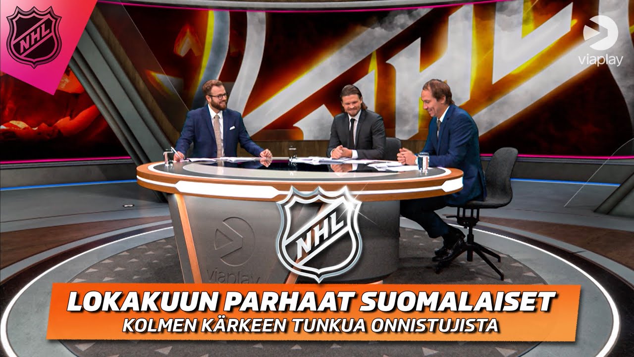 Lokakuun Parhaat Suomalaiset NHL:ssä | Kolmen Kärkeen Tunkua ...