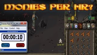 How Much GP per hour Mining Rune Ores/Rocks ??