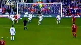 Fabien Barthez v.s Liverpool