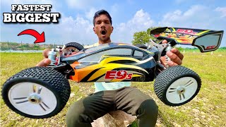 Biggest RC FS Racing E9.5 Brushless Car Unboxing & Testing  - Chatpat toy tv