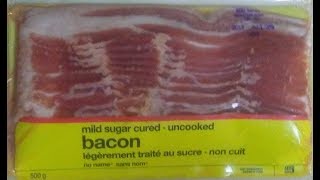 No Name Mild Sugar Cured Bacon 500g 2017