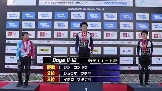 【Boys 11-12 Final】第37回全日本自転車競技選手権 - BMXレース | 2020 National Championships - BMX Race