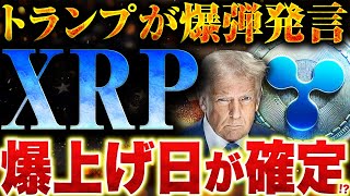 【リップル(XRP)】トランプ大統領の爆弾発言でXRP銘柄爆上げ確定！？現物ETF申請にも動きが！最新激アツ銘柄Swellの新た情報も公開！【仮想通貨】【ビットコイン】