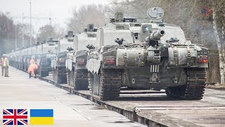 finally! British Most Powerful Challenger 2 Tanks shocked russia after arrive in Ukraine