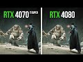 RTX 4070 Ti Super vs. RTX 4080 | Comparison in 11 Games (2160p)