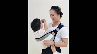 1pc Baby Carrier | Ergonomic Baby Strap One Shoulder Labor-saving Polyester Baby Half Wrapped Sling