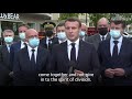 macron says france will not give in to terror after nice attack