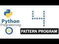 Python Pattern Programs | Printing Stars '*' in 4 Shape