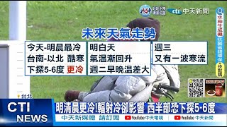 【每日必看】富貴角今晨5.7度兩天72人猝死 明天清晨更冷! 20221218 @中天新聞CtiNews