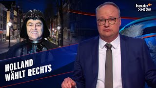 Jetzt auch noch die Niederlande: Die ganze Welt rückt weiter nach rechts | heute-show vom 01.12.2023