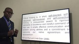 Logic And Critical Thinking Chapter 1 Freshman Full Course Ethiopian