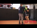 Costa and Barber striking | Extreme MMA