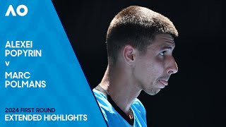 Alexei Popyrin v Marc Polmans Extended Highlights | Australian Open 2024 First Round