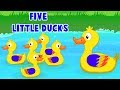 fünf kleine Enten | Ente Lied | Deutsch Kinderlieder | Five Little Duck | Kids Tv Deutschland