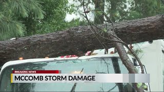 McComb storm damage