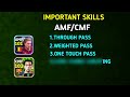 ഇത് നിങ്ങളുടെ കളിയെ തന്നെ മാറ്റും 🔥 important skills for every position in efootball best skills