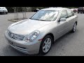 *SOLD* 2003 Infiniti G35 Sedan Walkaround, Start up, Tour and Overview