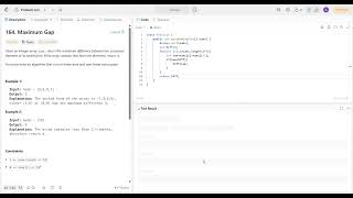Maximum Gap in Sorted Array | LeetCode 164 | Java | DSA Series Q2