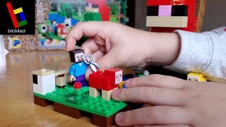Building LEGO Minecraft vs Playing the Game...Which is Better?