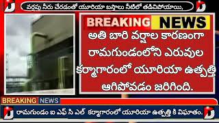 రామగుండం ఐ ఎఫ్ సి ఎల్ || కర్మాగారంలో యూరియా ||ఉత్పత్తి కి విఘాతం #DNEWS #RGM